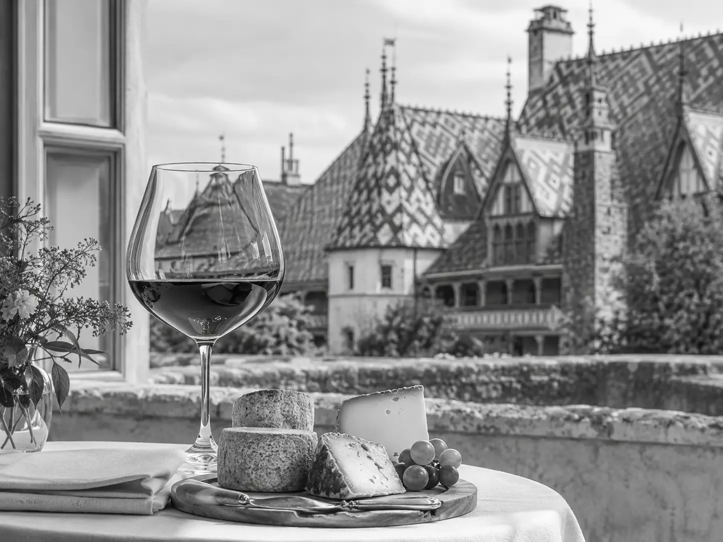 Wine and cheese immersion in Burgundy with a private tasting near Beaune, France